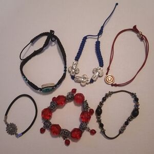 #391.   6 Piece Assorted Bracelet Bundle